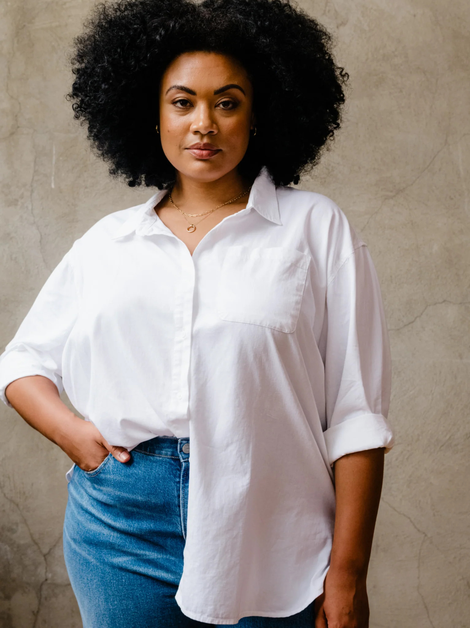 Harris Oversized Button Down Shirt | ABLE Clothing