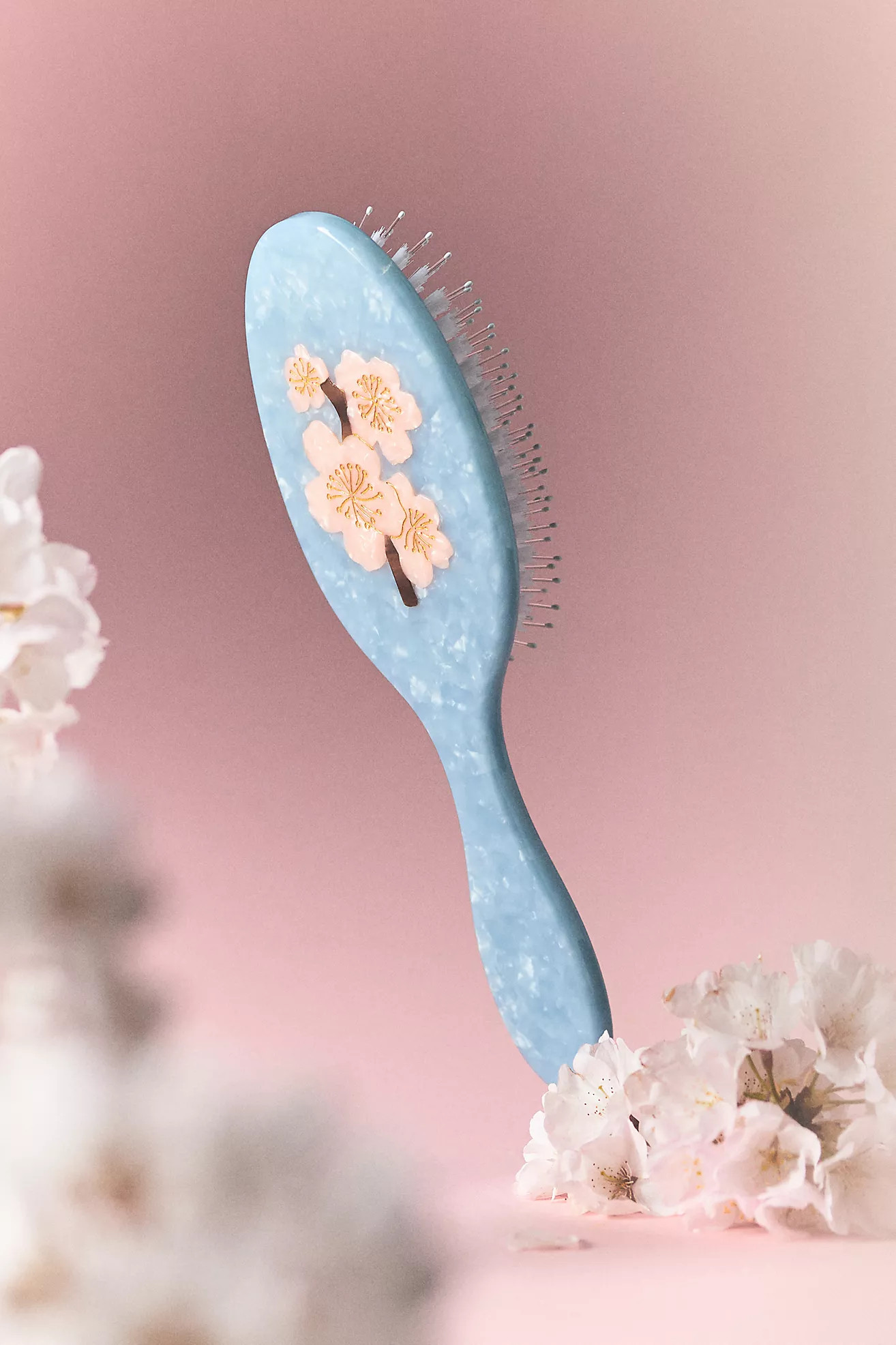 Solar Eclipse Handpainted Acetate Hair Brush | Anthropologie (US)