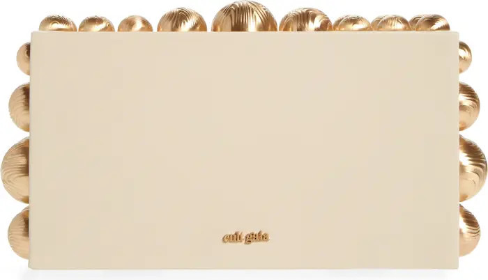 Yadira Leather Box Clutch | Nordstrom