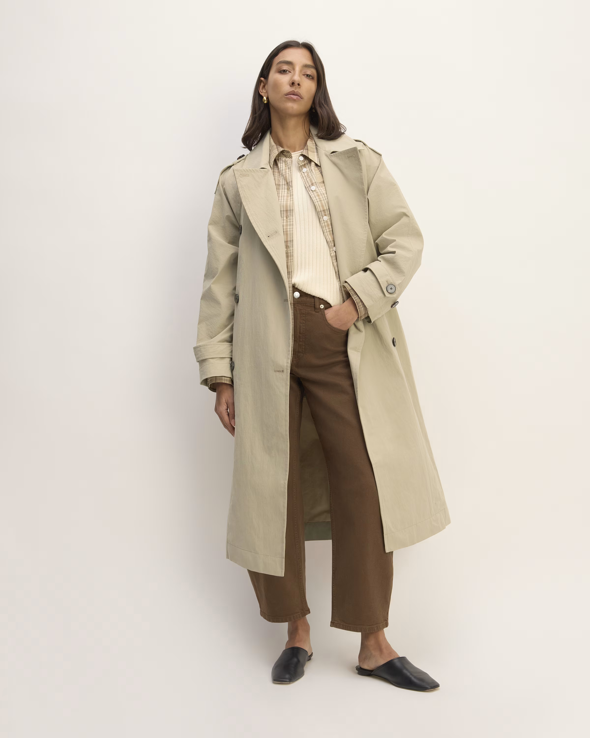 The ReNew Long Trench Coat$298 | Everlane