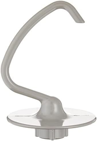 KitchenAid Coated Dough Hook, 4.5 and 5 Quart Tilt-Head Stand Mixers, Subtle Silver | Amazon (US)