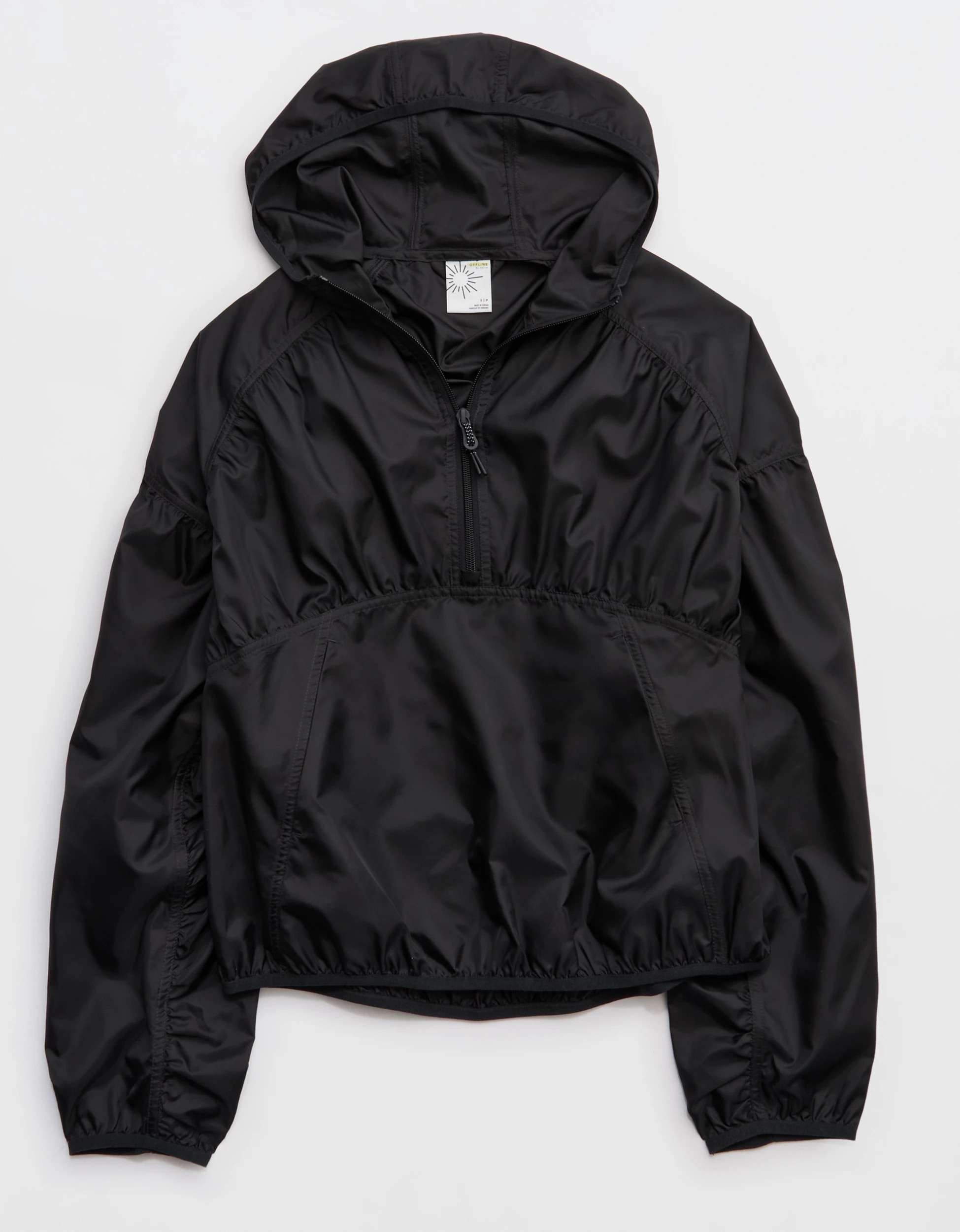 OFFLINE By Aerie Ruched Nylon Quarter Zip | Aerie
