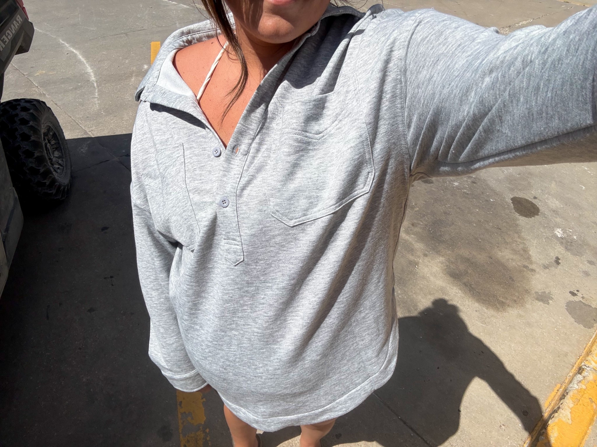 Aerie vibes Amazon sweatshirt! Wearing xl!! Grabbing in more colors immediately 

#LTKFindsUnder50 #LTKMidsize #LTKPlusSize