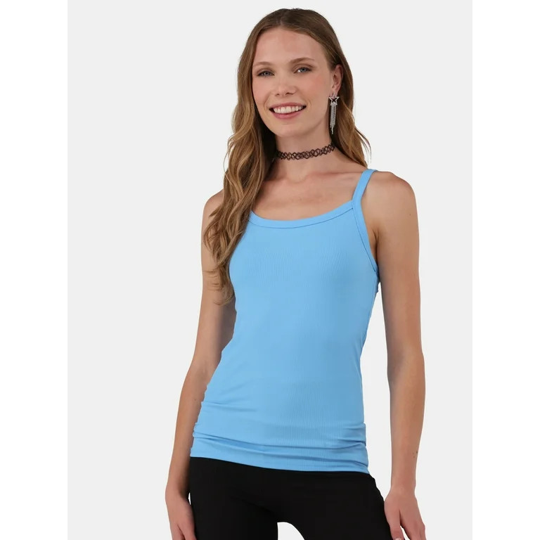 No Boundaries Rib Cami Top, 1 or 5-Pack, Women's | Walmart (US)