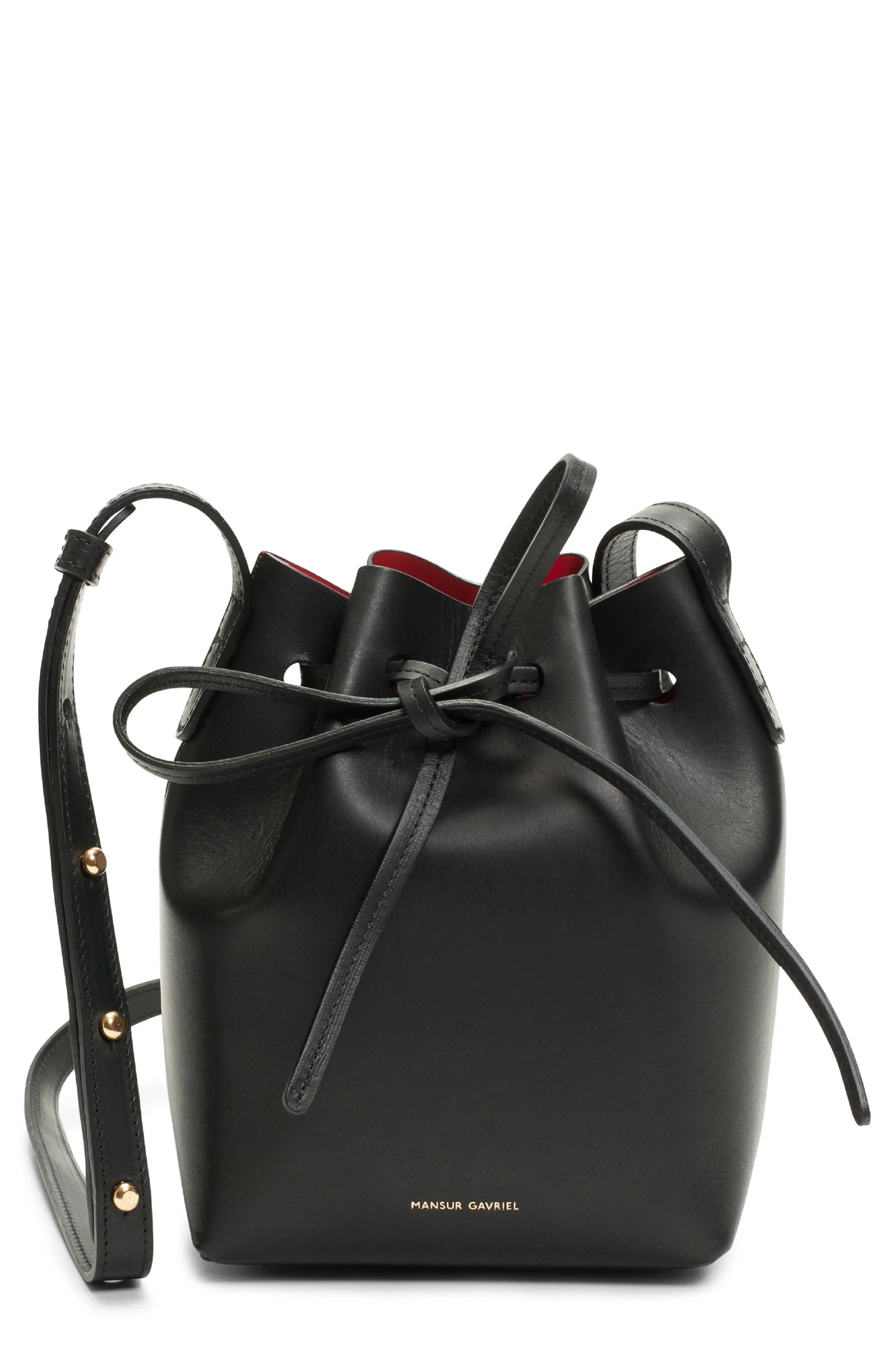 Mansur Gavriel Mini Mini Leather Bucket Bag | Nordstrom