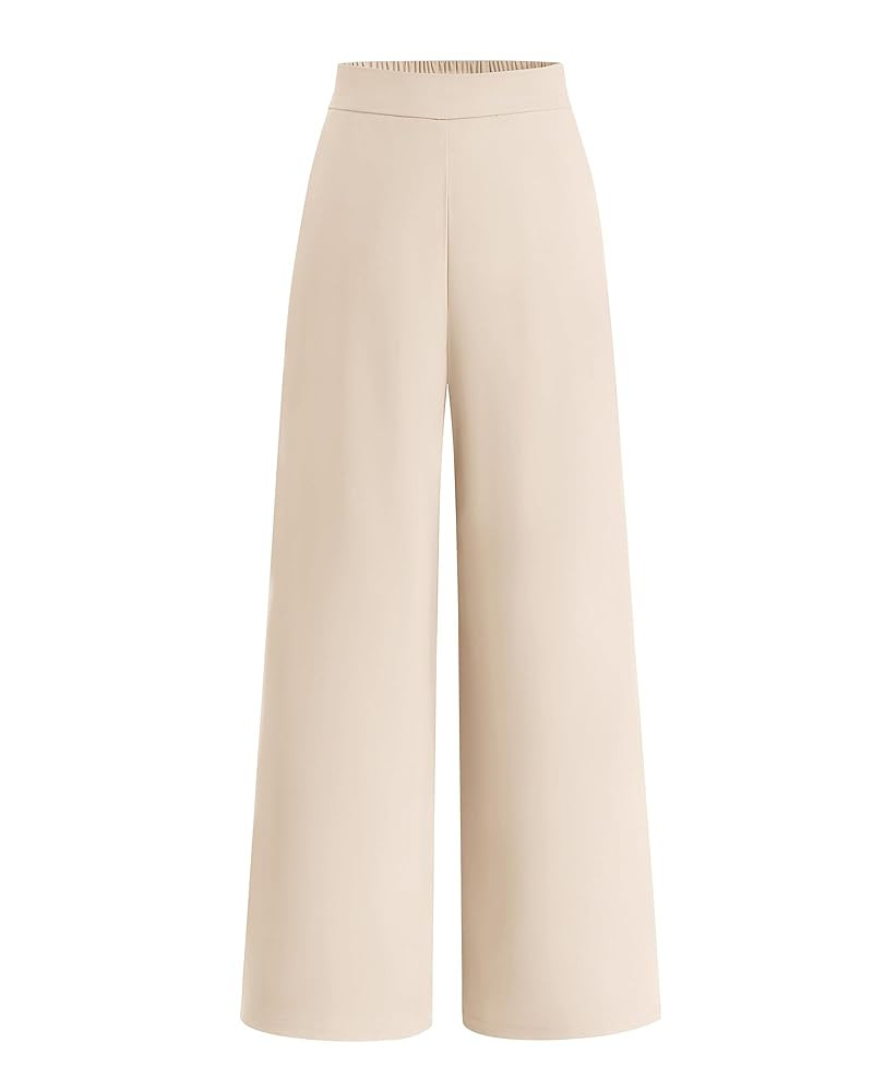 BTFBM Women High Waisted Wide Leg Pants Fall 2025 Business Casual Work Dress Pants Loose Office P... | Amazon (US)