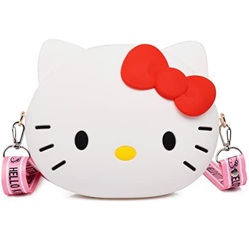 Kawaii Kitty Bag Cute Kitty Wallet Cartoon Animal Shoulder Bag Kitty Cat Purse for Girls Birthday Gifts | Amazon (US)