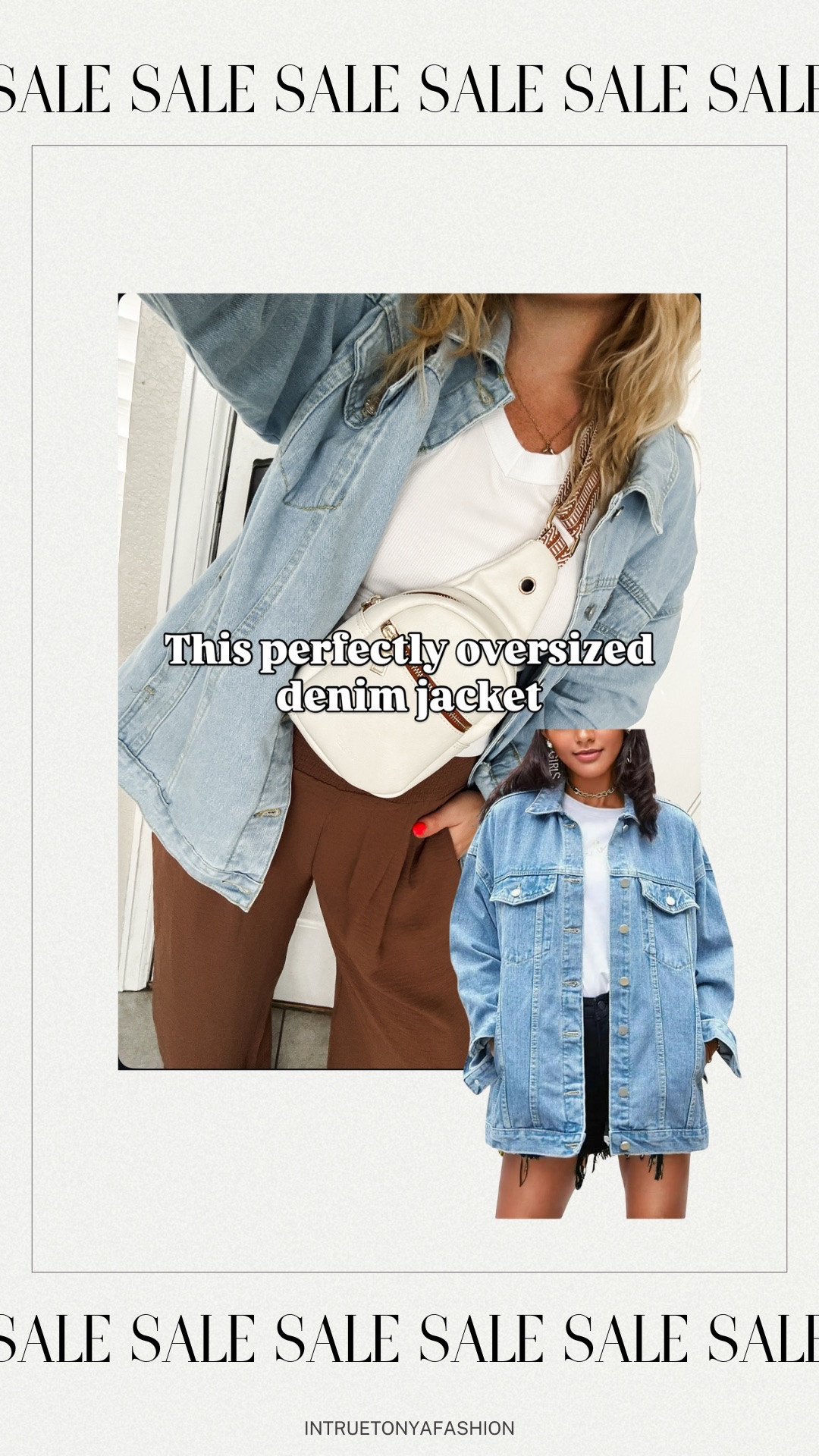 Perfectly oversized denim jacket from amazon. Grab your normal size







#LTKootd #LTKPetite #LTKSaleAlert