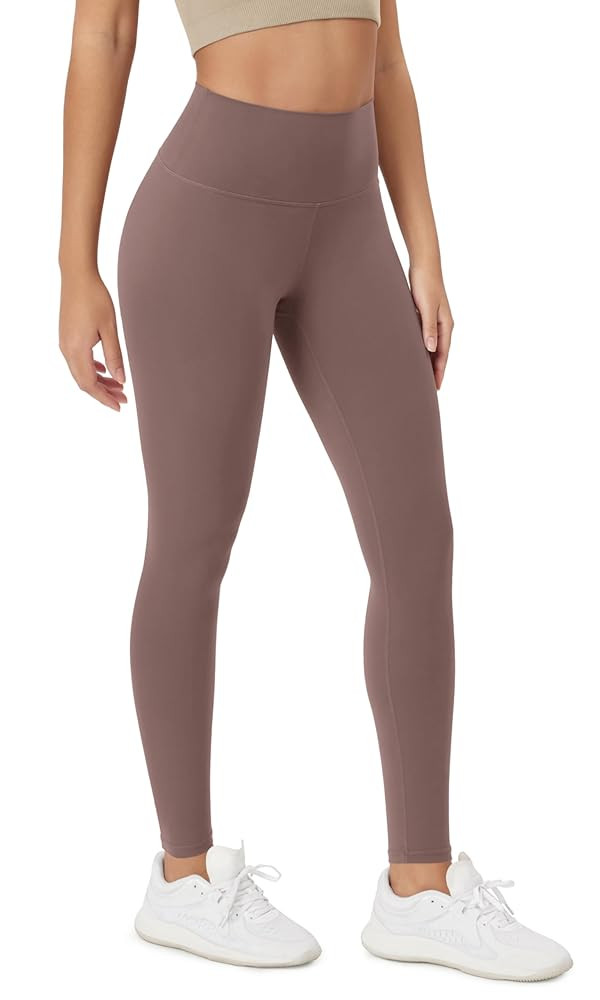 ODODOS Buttery Soft Lounge Yoga Leggings for Women 23" / 25" /28" High Waist Yoga Pants | Amazon (US)