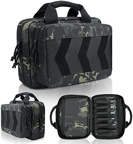 Sunfiner Master Series Soft Pistol Case for Handgun Double Scoped, Premium Range Bag with Lockable Z | Amazon (US)