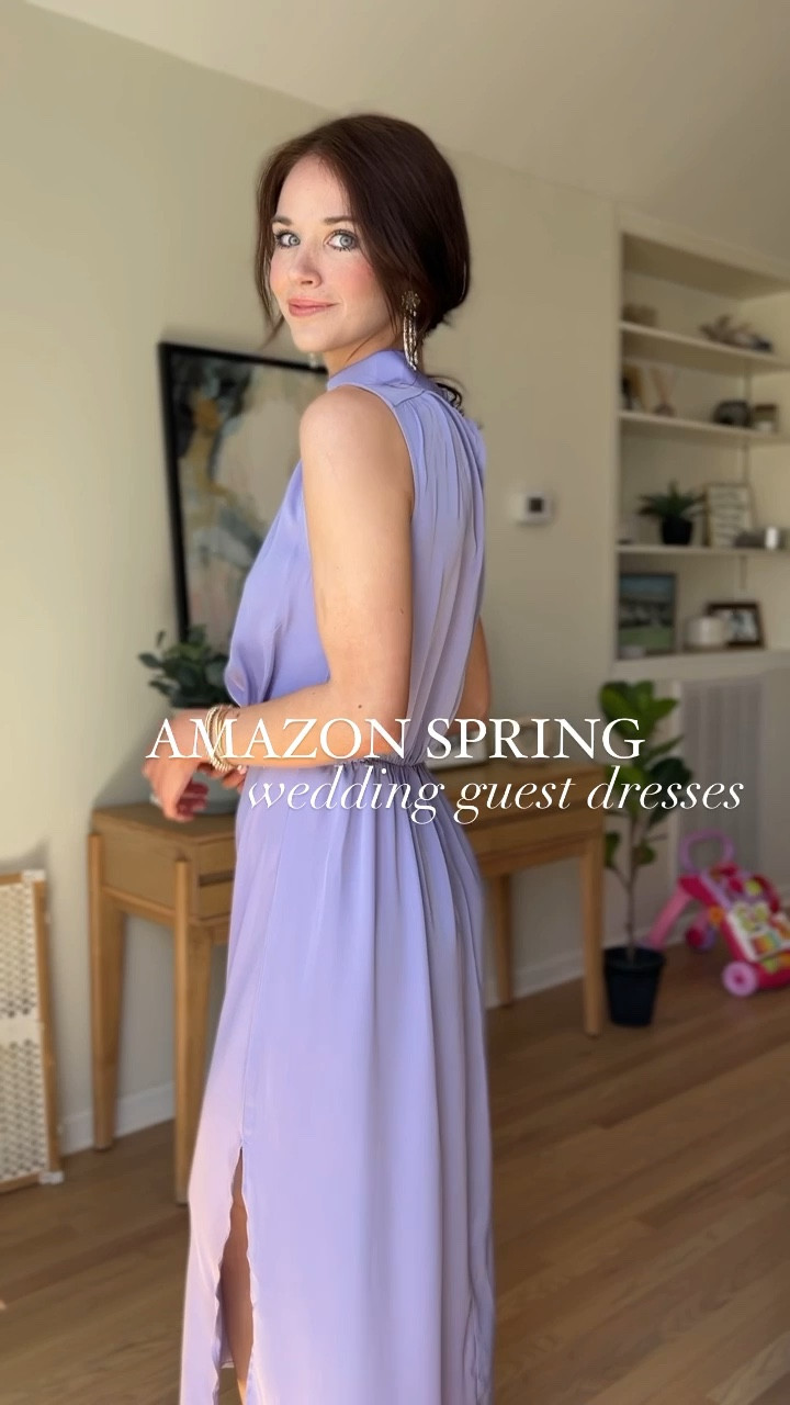 Amazon wedding guest dresses // wearing small in all


amazon style // amazon fashion // amazon spring // event dresses // spring dresses // lavender dress // purple dress // bump friendly dress // midi dress // bridal shower dress // baby shower dress 

#LTKFind #LTKstyletip #LTKSeasonal