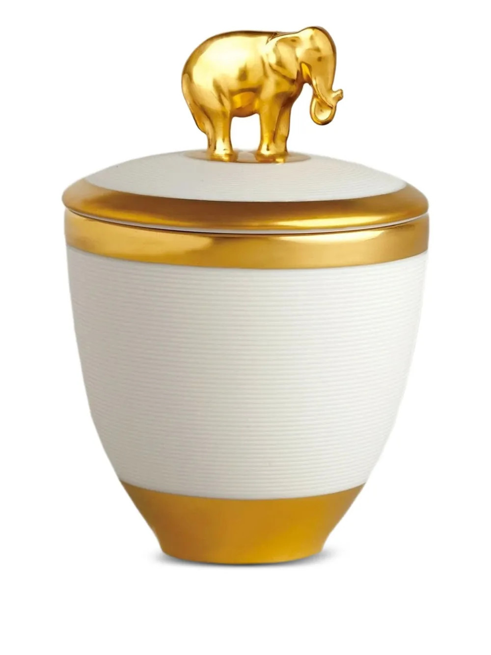 L'Objet elephant-shaped lid candle - White | Farfetch Global