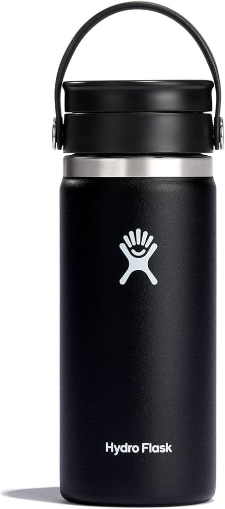 Hydro Flask Stainless Steel Wide Mouth Bottle with Flex Sip Lid and Double-Wall Vacuum Insulation... | Amazon (US)