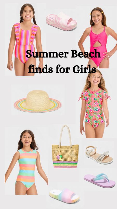 Beach wear for girls on sale at Target 

#LTKxTarget #LTKkids #LTKsalealert