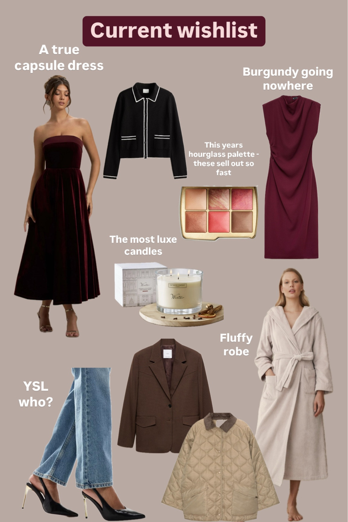 Current wish list - things I’ve my 👀 on

#LTKuk #LTKautumn #LTKpartywear