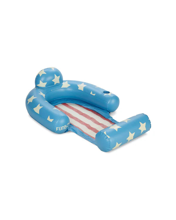 Mesh Chair Float Stars & Stripes, 53" Long | FUNBOY