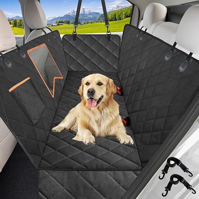 Kytely Dog Car Seat Cover for Back Seat,600D Heavy Duty Dog Hammock for Car with Side Flap,100% W... | Amazon (US)