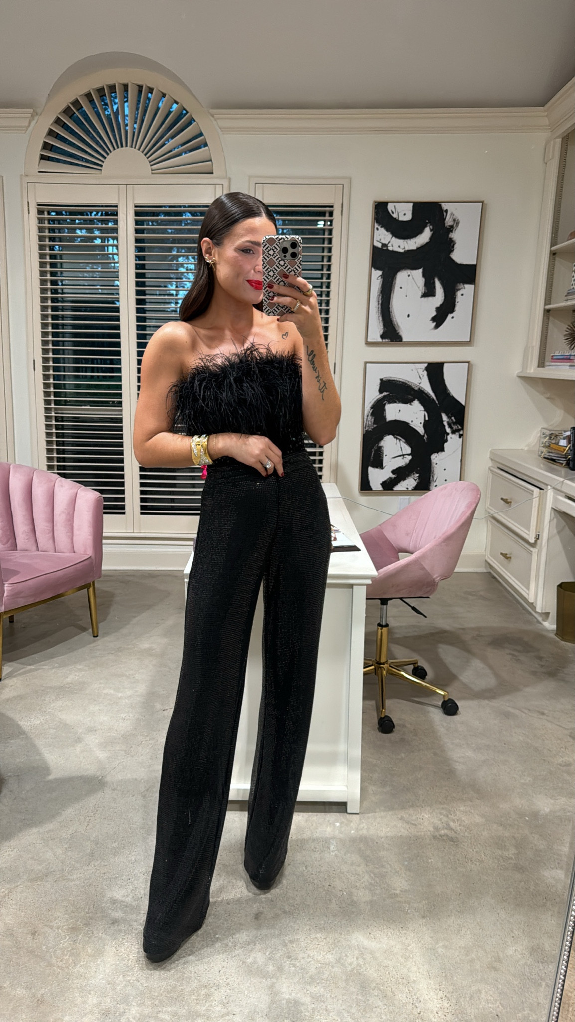 Feather // sequin // holiday outfit // ootd 

#LTKSeasonal #LTKootd #LTKHoliday