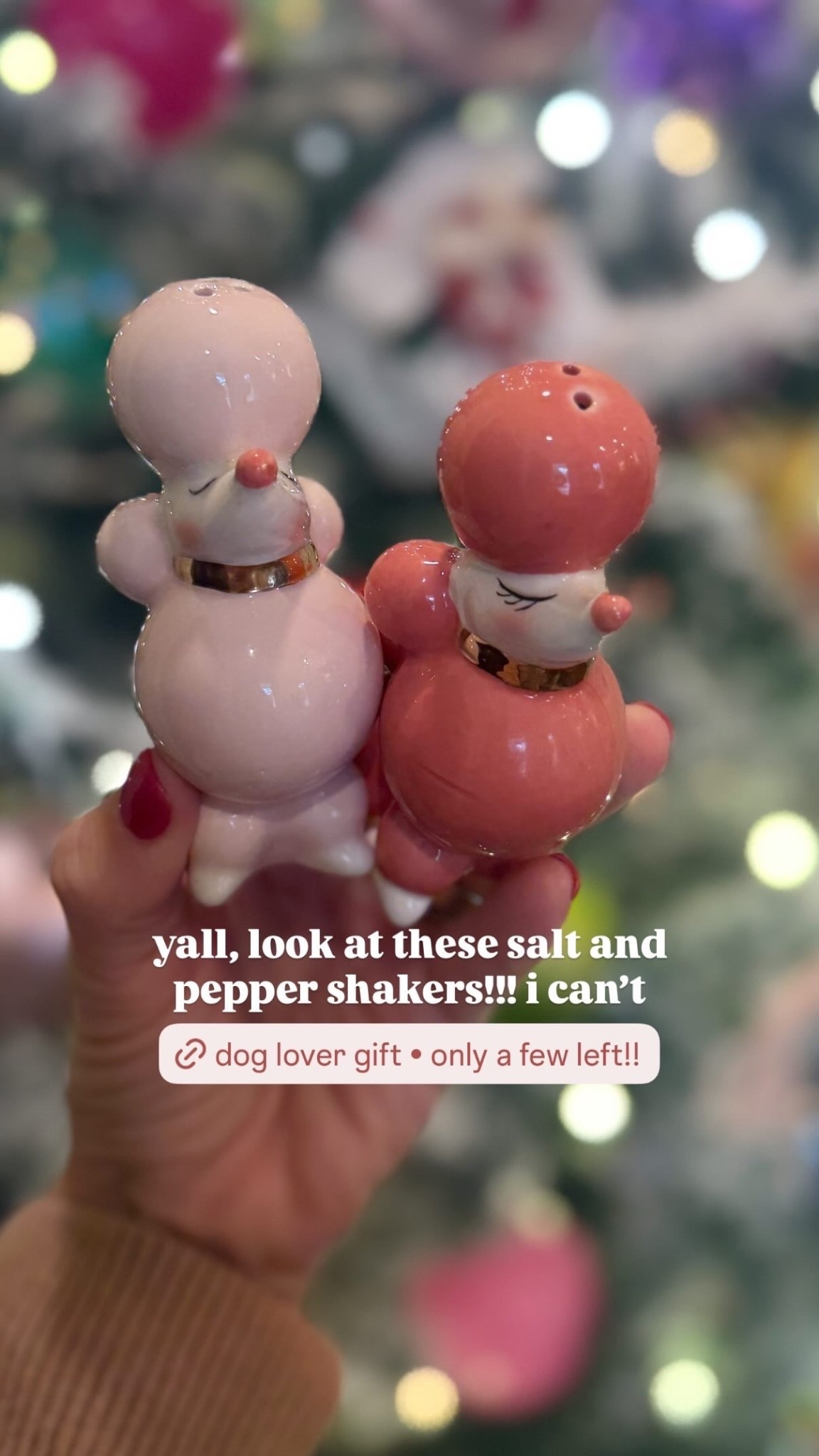 another darling pair of salt & pepper shakers that will be here before christmas 💕

#LTKHoliday #LTKGiftGuide