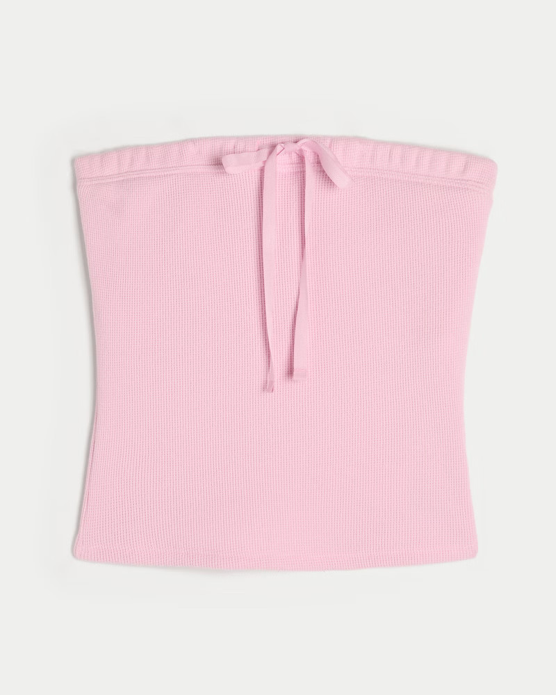 Gilly Hicks Cozy Waffle Bandeau Top | Hollister (US)