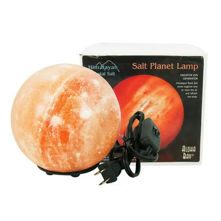 Himalayan Crystal Salt Planet Lamp 6 Inches By Aloha Bay 1 ea | Walmart (US)