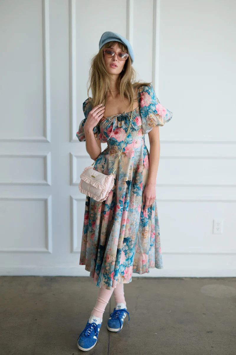 The Chateau Paper Day Dress | Selkie Collection