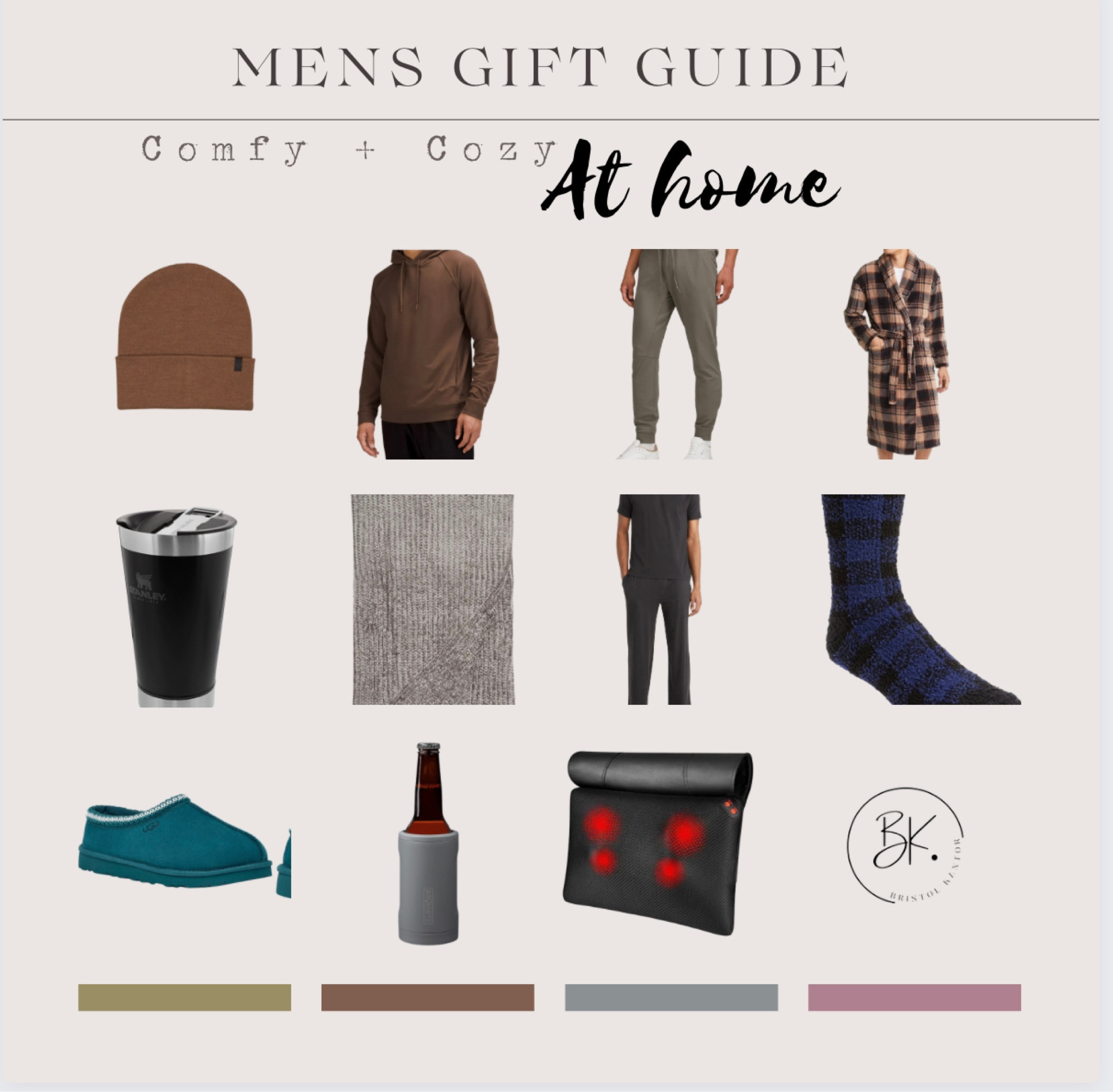 Men's Gift Guide||Comfy + Cozy|| at home. 

#LTKGiftGuide #LTKunder100 #LTKunder50