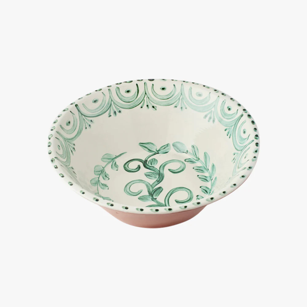 Casa Nuno Medium Green Bowl | Dear Keaton