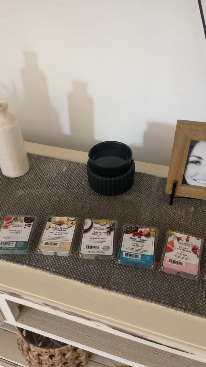 I think I’ll always be a wax warmer girl! These scents from Better homes & garden are my fave for the summer! I love the freedom of a wax warmer to switch up the vibe so easily! 

#LTKHome #LTKVideo #LTKxWalmart