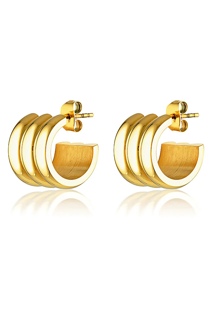 Liv Hoop Earrings | Gold | Cendre