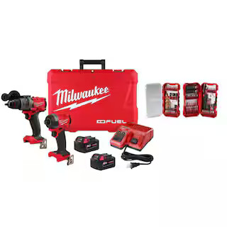Milwaukee M18 Fuel hammer drill and impact driver two-tool kit