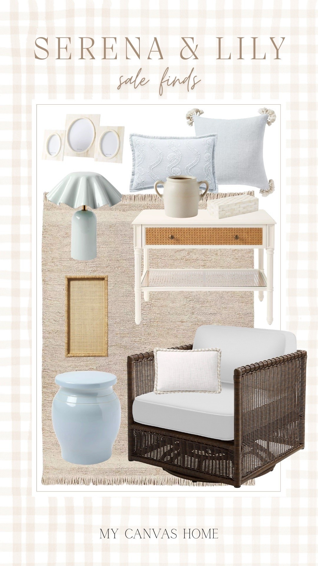 Lots of you are loving all things Serena & Lily these days, and I totally get the obsession! 🤍✨ I’ve rounded up some cute sale finds here—from an area rug, outdoor side table, floor lamp, and throw pillows.

#LTKHome #LTKSaleAlert