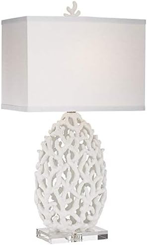 Kathy Ireland Ocean Treasures White Coral Tropical Table Lamp - 1W474 | Amazon (US)