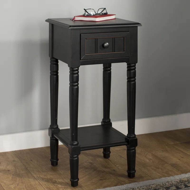 Fossum 28.25'' Tall End Table with Storage | Wayfair North America