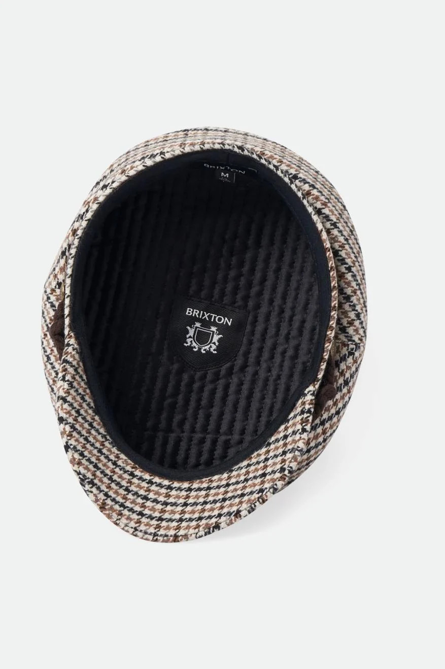Fiddler Fisherman Cap - Sand/Dark Earth/Black | Brixton