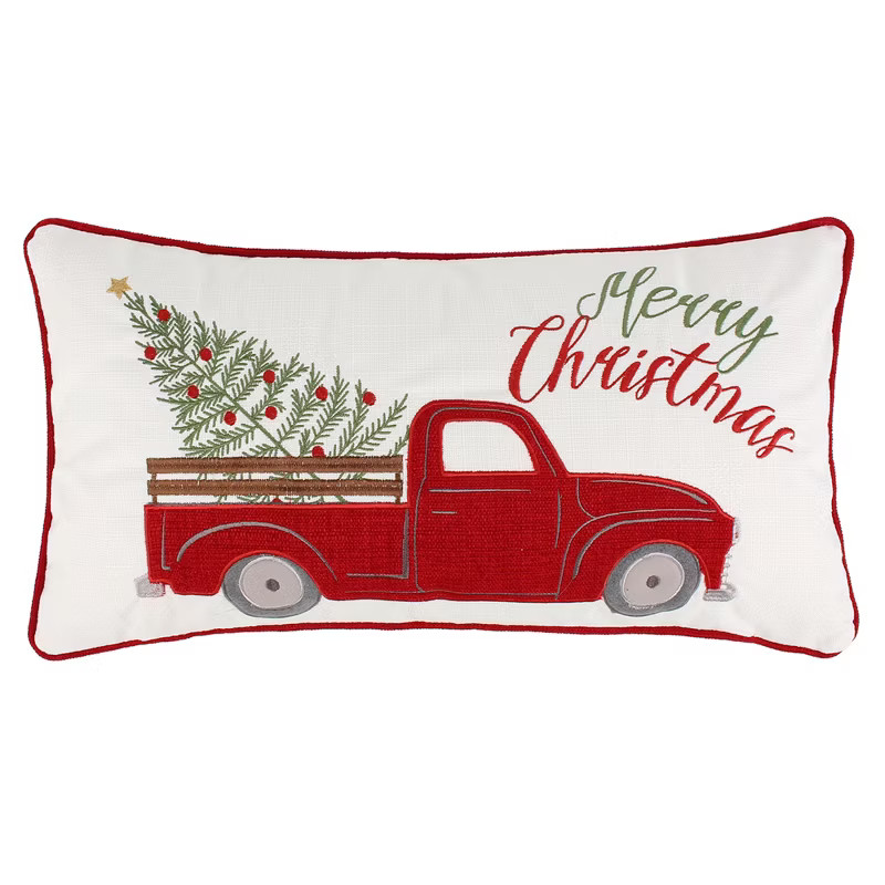 Elden Pines Holiday Decorative Pillow Multi-Color - Levtex Home | Target