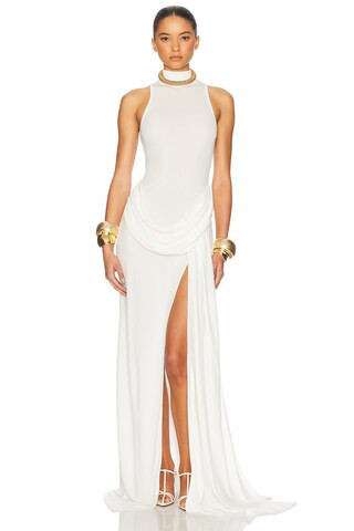 Helsa The Ophelia Dress in White | FWRD 