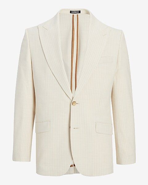 Extra Slim Striped Seersucker Suit Jacket | Express