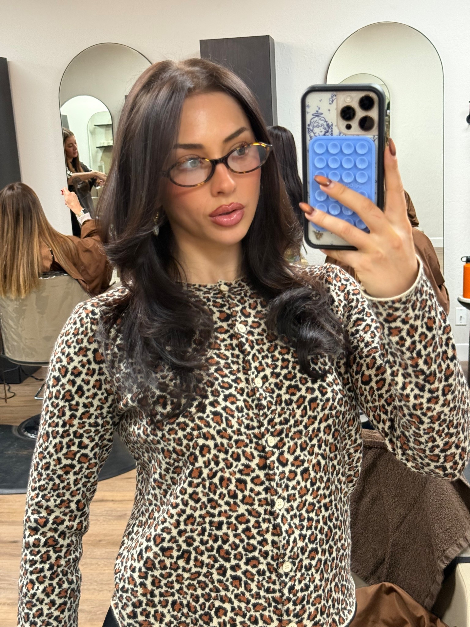 Cute leopard sweater 