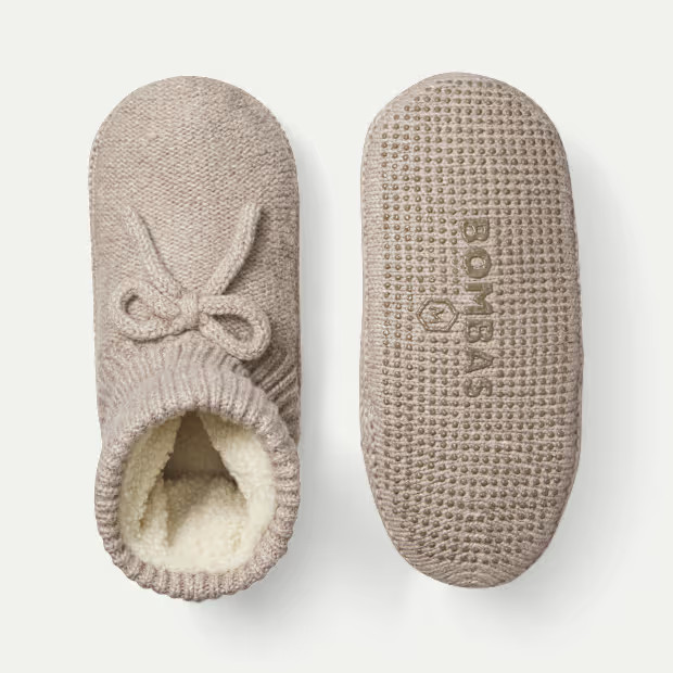 Women's Gripper Slipper Bootie - Sherpa-Lined | Bombas