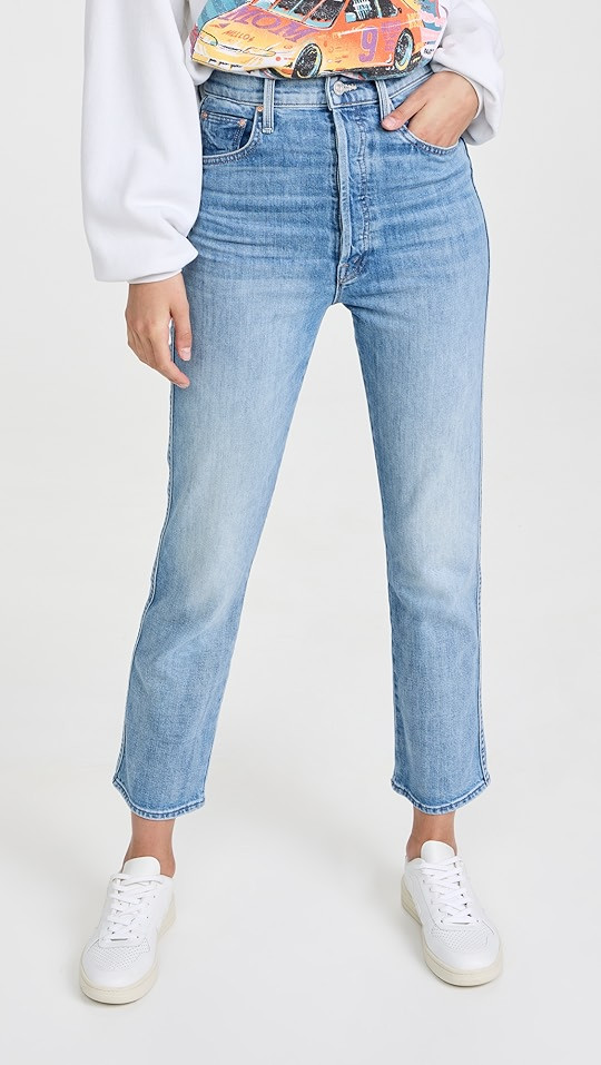 Ultra High Waisted Frisky Flood Jeans | Shopbop