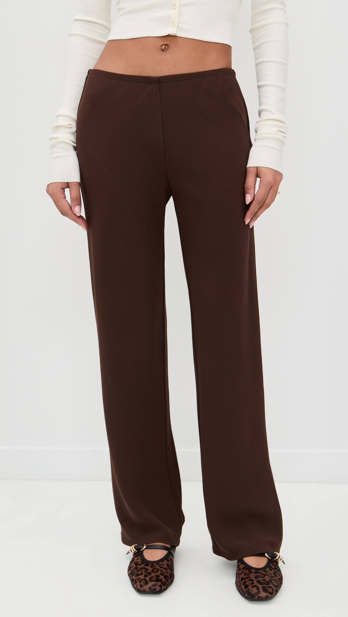 Gale Mid Rise Bias Pants | Shopbop