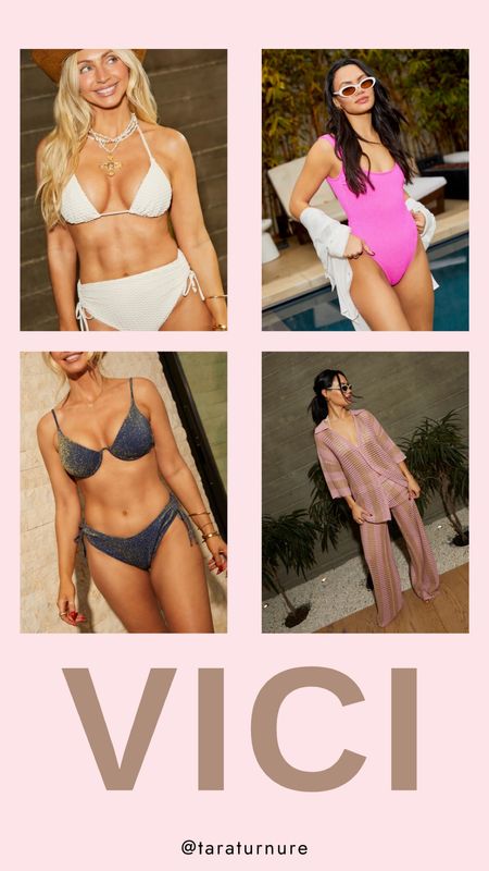 Dive into style with my top picks from Vici's swimwear collection! #ViciSwim #BeachReady #SummerVibes #Vici #Bikini #Swimsuit #Coverups



#LTKstyletip #LTKswim