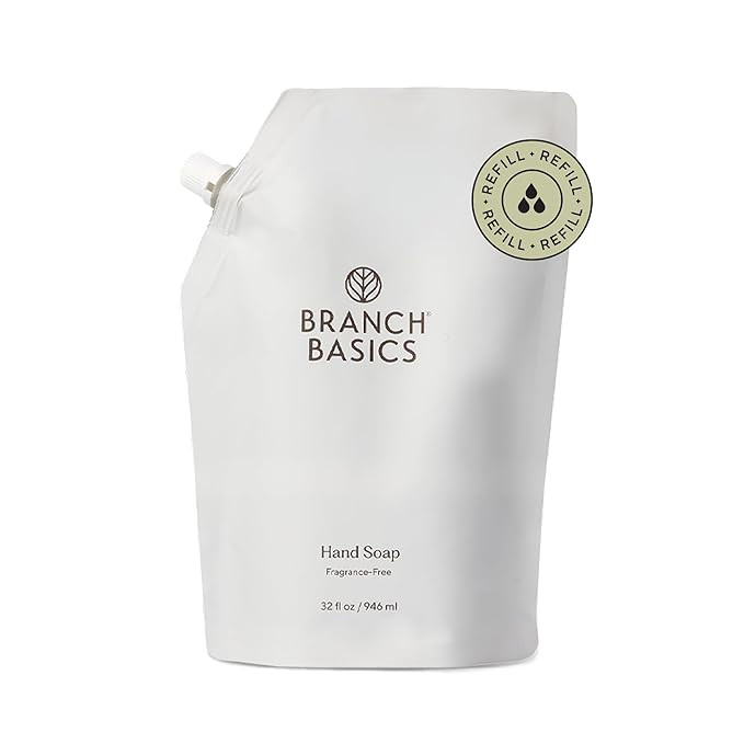 Branch Basics Gel Hand Soap Refill – 32oz Pouch | Plant & Mineral-Based Formula with Aloe, Cham... | Amazon (US)