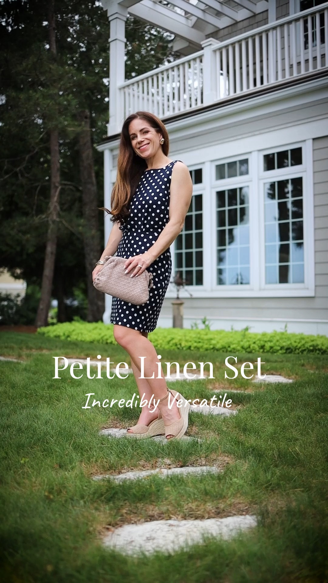 Back in stock in petite sizing! This Ann Taylor linen blend set is incredibly versatile and great in hot weather. Wearing the XS petite. I’m 4’11 for sizing reference. So cute & timeless! Great travel outfit 

summer sets | linen set | Ann Taylor petites | summer outfits over 40

#LTKPetite #LTKOver40 #LTKTravel