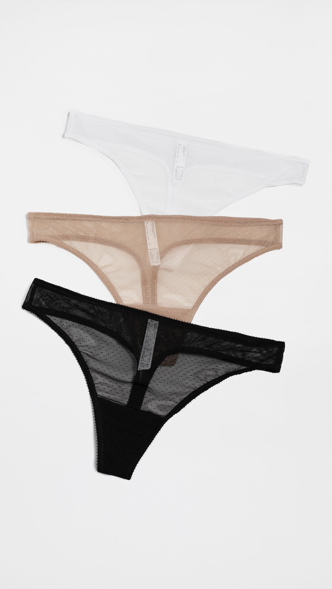 Jolie Lacy Thong Panties 3 Pack | Shopbop