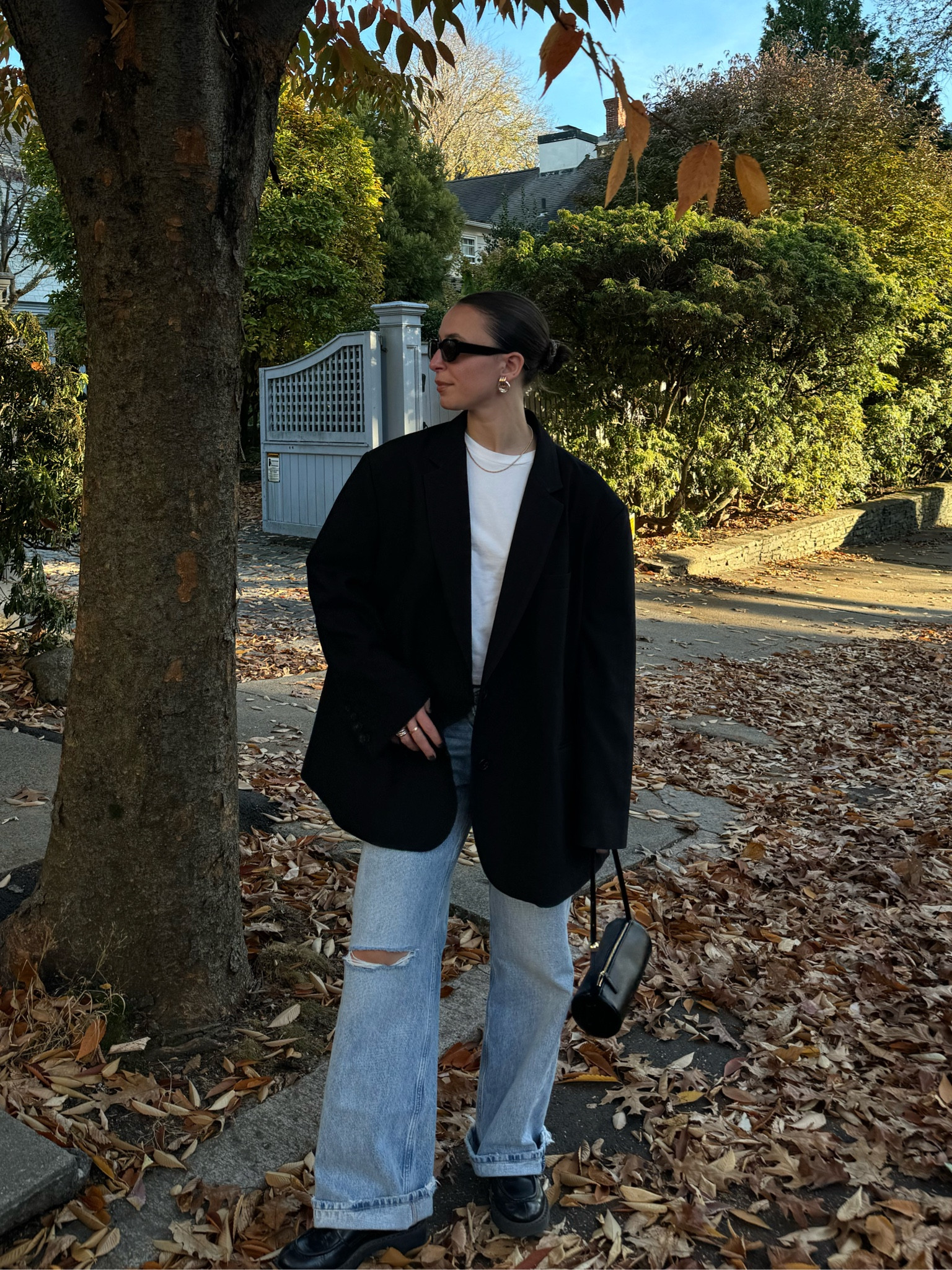 Blazer. Bag. Jcrew. Fall outfit  

#LTKSeasonal #LTKStyleTip #LTKItBag