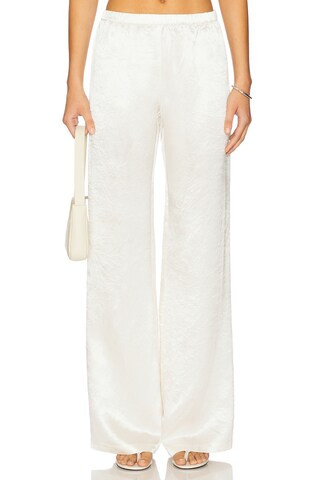 Amanda Uprichard Mariko Pant in Ivory. - size M | Revolve Clothing (Global)