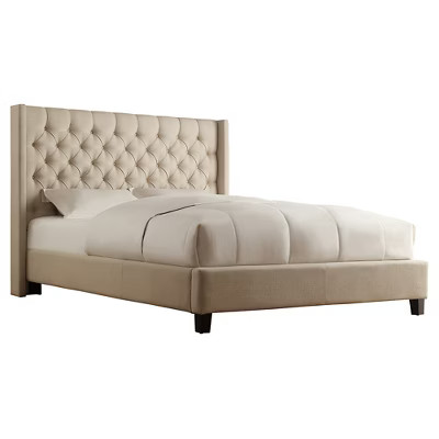 Highland Park Button Tufted Wingback Bed - Inspire Q | Target