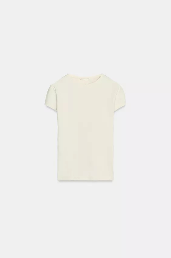 SLIM FIT SHORT SLEEVE T-SHIRT | Zara UK